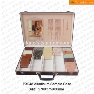 Px048 Portable Aluminium Alloy Cabinet for Stone Exhibition Fair