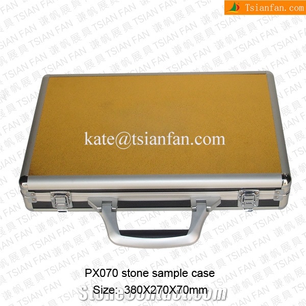 Px070 Large Metal Square Suitcase Showcase