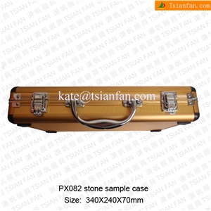 Px082 Hot Sale Customized Metal Flooring Display Suitcase