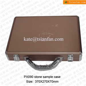 Px090 Fashionable Showroom Quartz Stone Display Suitcase
