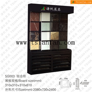 Sg003 Marble Display Stand, Granite Display System, Stone Display Racks