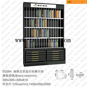 Sg004 Marble Display Stand, Granite Display System, Stone Display Racks