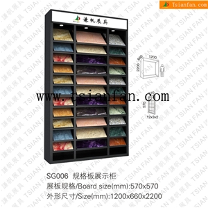 Sg006 Marble Display Stand, Granite Display System, Stone Display Racks