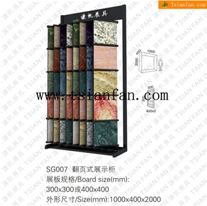 Sg007 Marble Display Stand, Granite Display System, Stone Display Racks