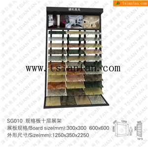 Sg010 Marble Display Stand, Granite Display System, Stone Display Racks