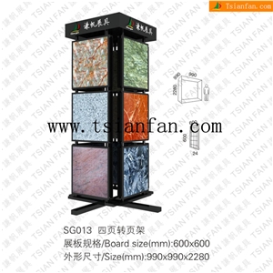 Sg013 Tile Sample Rack, Stone Display Rack,Granite Stone Rack