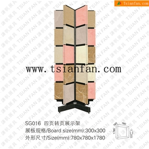 Sg016 Tile Sample Rack, Stone Display Rack,Granite Stone Rack