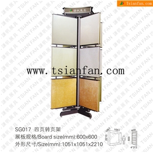 Sg017 Tile Sample Rack, Stone Display Rack,Granite Stone Rack