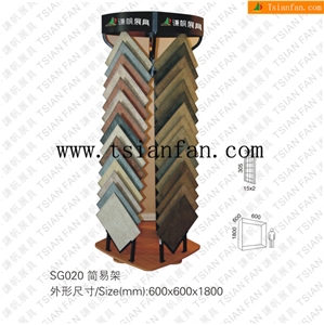 Sg020 Tile Sample Rack, Stone Display Rack,Granite Stone Rack