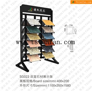 Sg022 Tile Sample Rack, Stone Display Rack