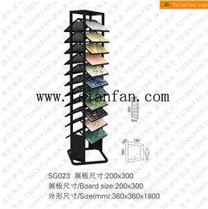 Sg023 Tile Sample Rack, Stone Display Rack