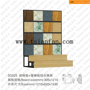 Sg025 Tiles Display Rack,Stone Display Stand, Stone Rack Showing