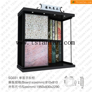 Sg031 Marble Display Rack,Stone Display Stand, Stone Rack Showing