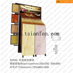 Sg040 Marble Sample Rack, Granite Display Stand,Stone Rack Display