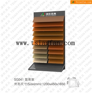 Sg041 Marble Sample Rack, Granite Display Stand,Stone Rack Display