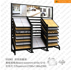 Sg062 Marble Sample Rack, Granite Display Stand,Stone Rack Display