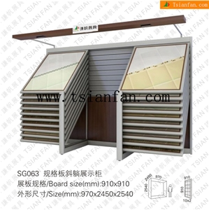 Sg063 Marble Sample Rack, Granite Display Stand,Stone Rack Display