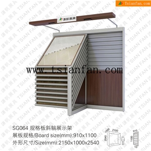 Sg064 Marble Sample Rack, Granite Display Stand,Stone Rack Display