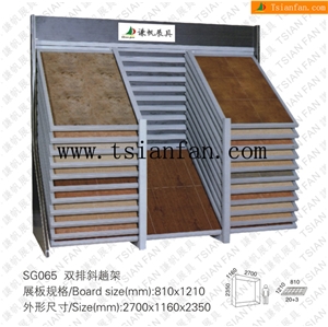Sg065 Marble Sample Rack, Granite Display Stand,Stone Rack Display