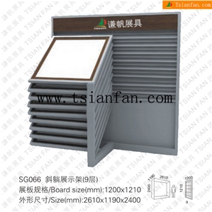 Sg066 Marble Sample Rack, Granite Display Stand,Stone Rack Display