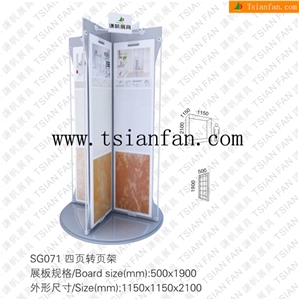 Sg071 Marble Sample Rack, Granite Display Stand,Stone Rack Display