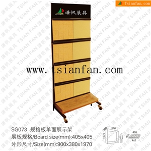 Sg073 Marble Sample Rack, Granite Display Stand,Stone Rack Display