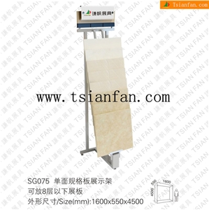Sg075 Stone Rack, Tile Stand Display Marble Rack Stand