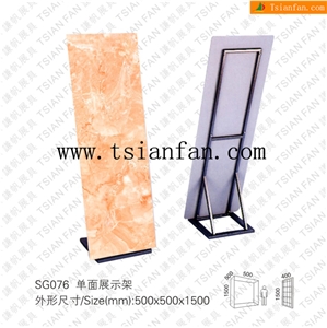 Sg076 Stone Rack, Tile Stand Display Marble Rack Stand