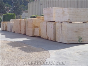Giallo Reale Marble Blocks, Italy Royal Gold Marble