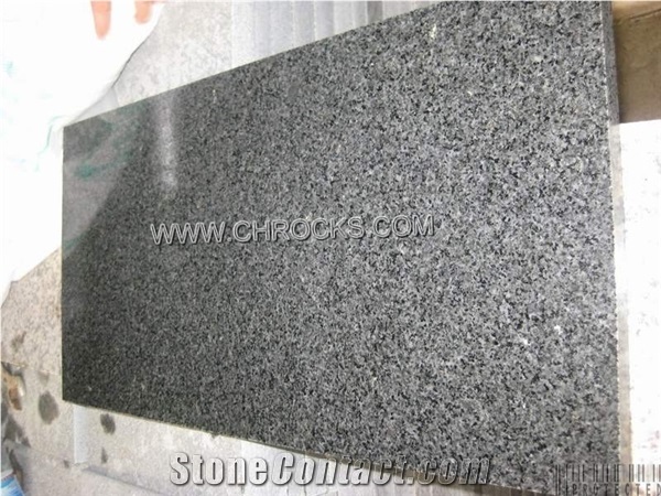 China Black Granite G654 Dark Grey Granite Tile, Padang Dark Granite, Black Sesame Granite,Impala Black Granite G654 Tiles / Slabs