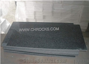 China Black Granite G654 Dark Grey Granite Tile, Padang Dark Granite, Black Sesame Granite,Impala Black Granite G654 Tiles / Slabs
