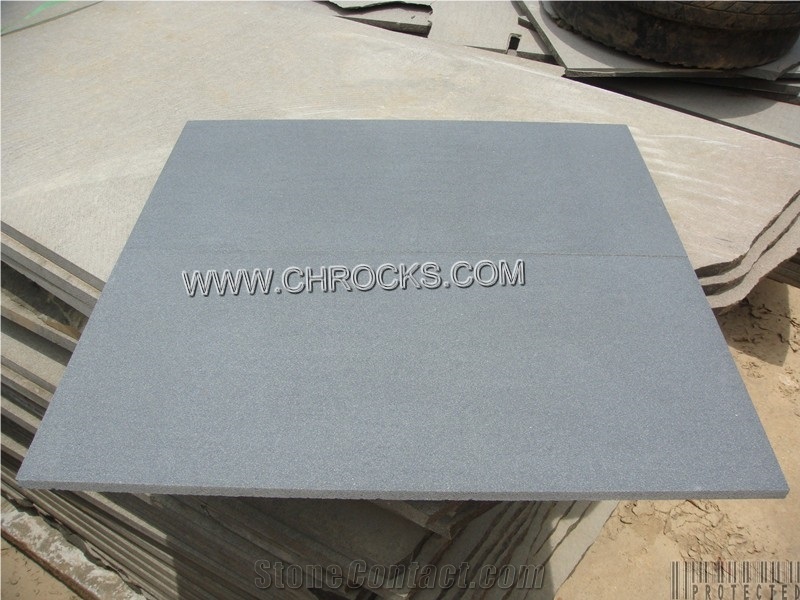 Honed China Grey Basalt Tile