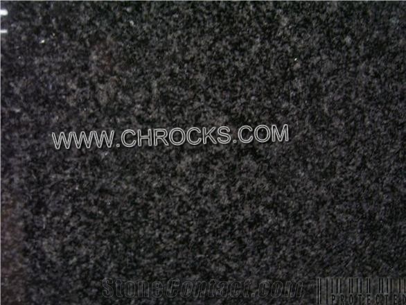 Impala Black Granite Slab & Tile ,South Africa Black Granite