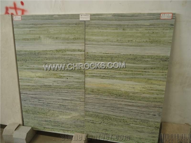 Verde Serpeggiante Marble Slab,Emerald Wooden Grain Marble Slab, Green Marble Slabs & Tiles
