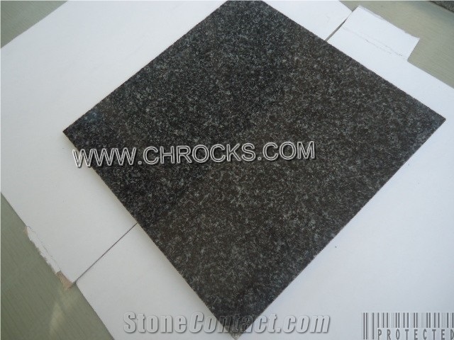 Zimbabwe Black Granite Tile