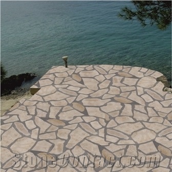 Landscape Croatia- Salic Antico, Lanscaping Croatia-Salic Beige Limestone Flagstone