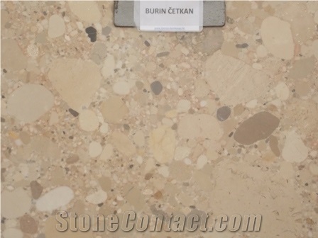 Limestone Burin-Multicolor Slab & Tile, Croatia Limestone Slabs & Tiles, Muliticolor Burin Limestone