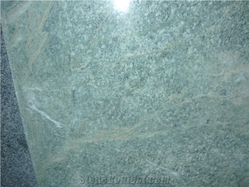 Iran Galaxy Green Granite Slabs & Tiles