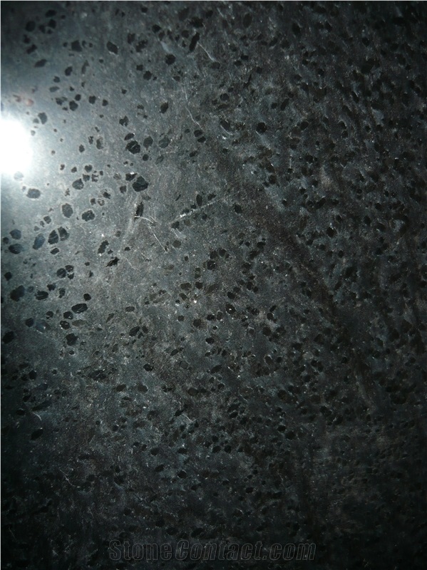 Iran Pure Black Granite Slabs & Tiles