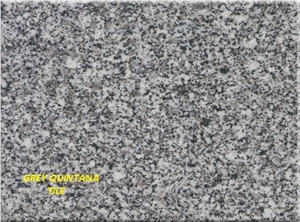 Grey Quintana Cobble Stone, Top Face Bush Hammered and Other Faces Rustic, Gris Quintana Grey Granite Cobble Stone