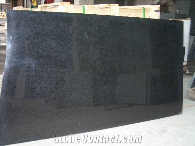 Black Basalt Slabs G684, Chinese Black Pearl Balsat Slab, Tiles