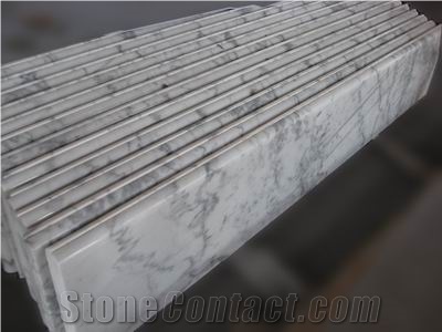 Carrara White Marble Window Sills, Custom Marble Stone Hot Sale