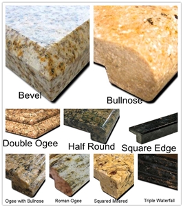Granite Countertops Edge Profile from China - StoneContact.com