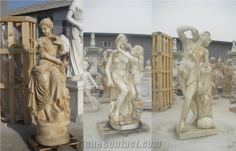 Hot Sale Marble Hand Carving Human Sulpture