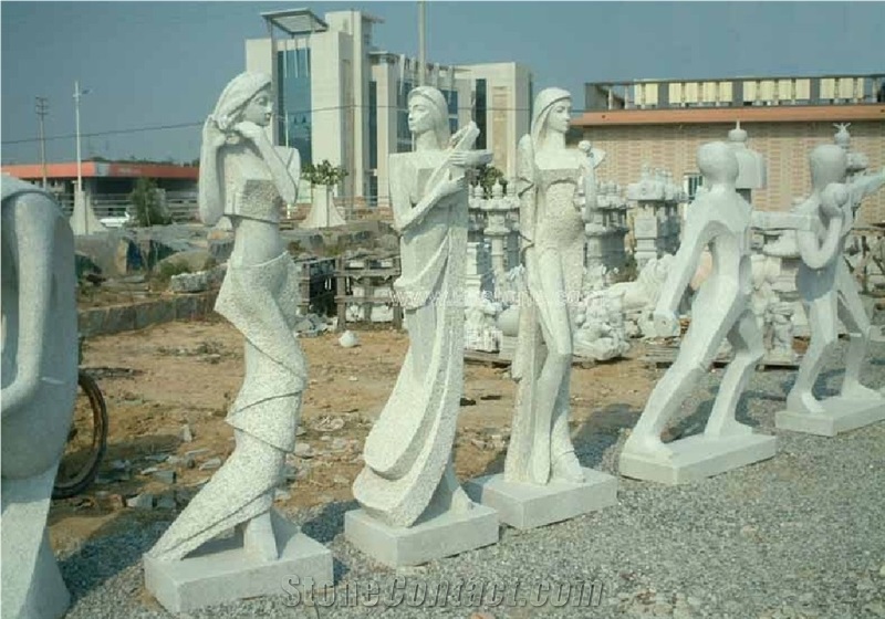 Stone Figure Carving Human Sculptures