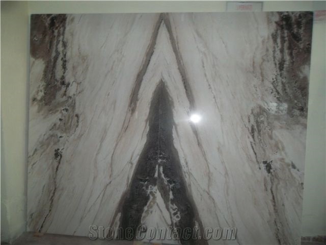 Palissandro White Marble Slabs & Tiles, Turkey White Marble Polished Floor Covering Tiles, Walling Tiles