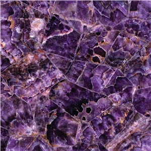 Viola Amethyst Semiprecious Stone Countertops