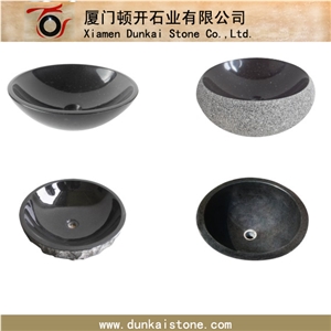Natural Basalt Stone Basin