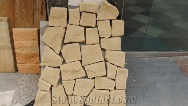 China Yellow Sandstone Tile for Wall, Paver