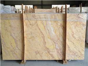 Lemon Gold Marble Slabs Wall Covering Tiles Floor Covering Tiles Top Quality, China Yellow Marble